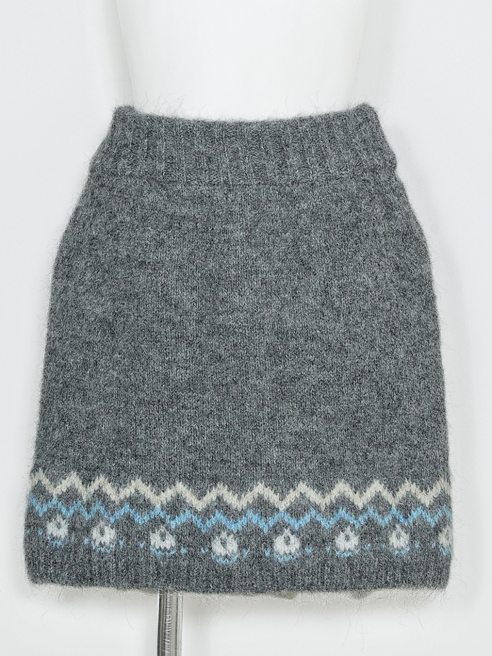 ノルディックウールニットセットアップGRAY スタイリングイメージ8