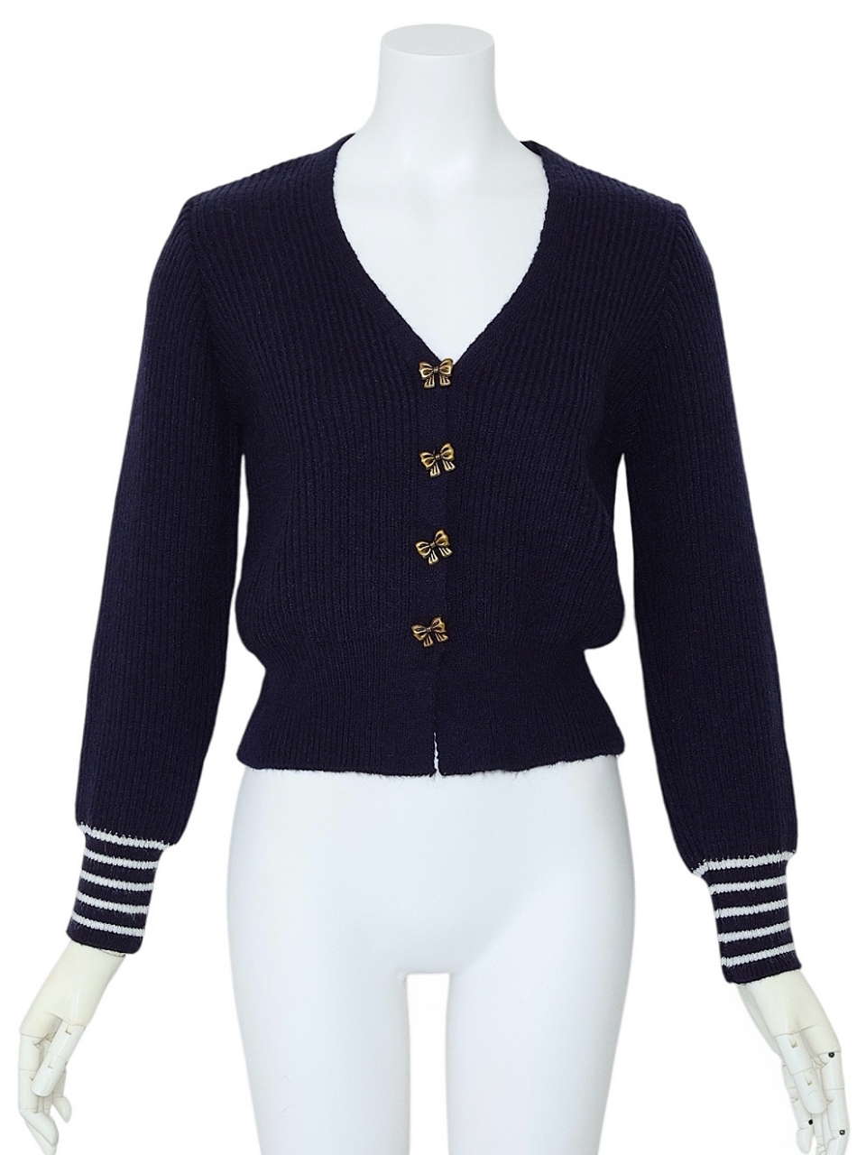 3WAYセーラーニットNAVY スタイリングイメージ3