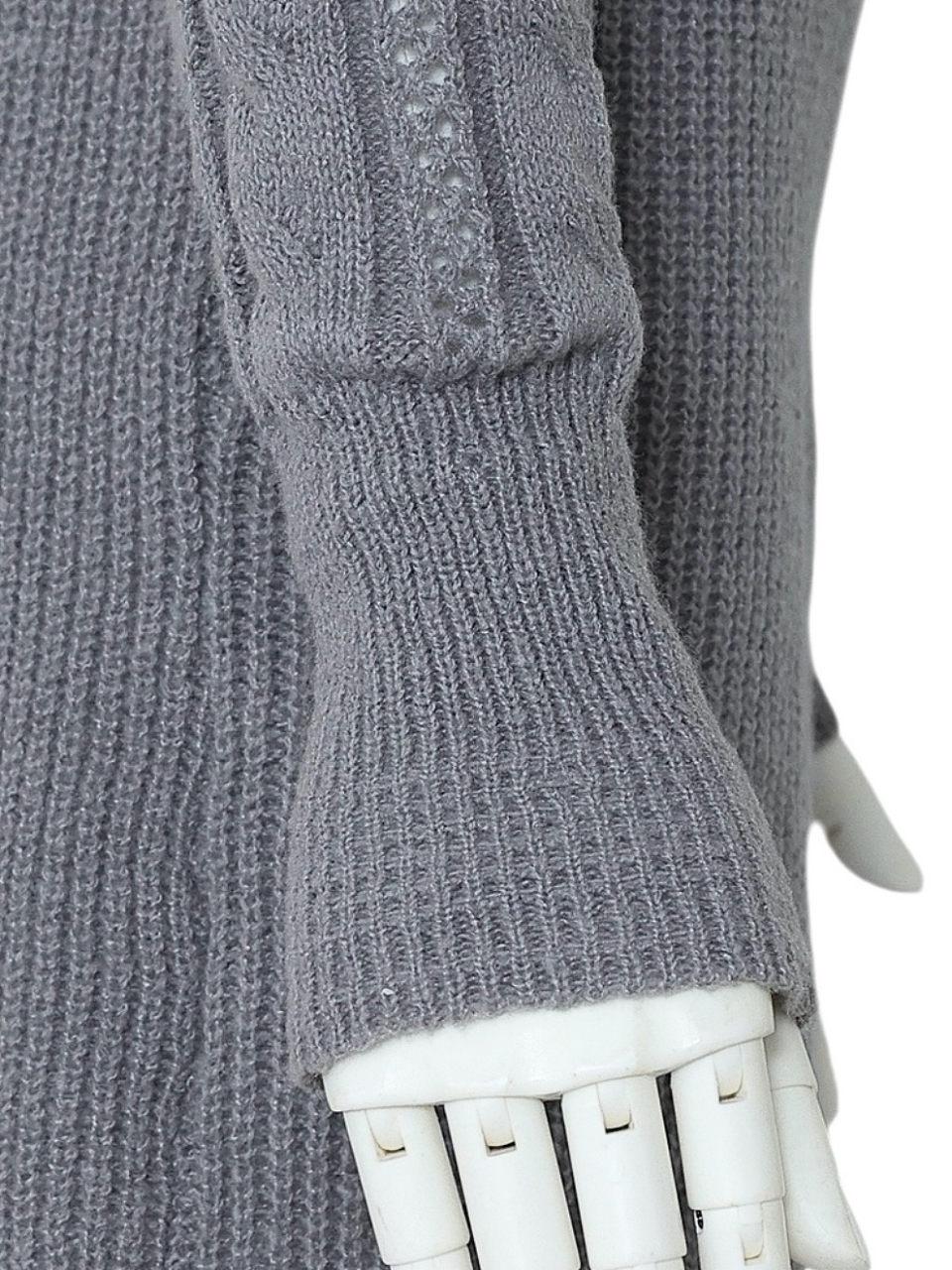 OliviaニットワンピースGRAY スタイリングイメージ8