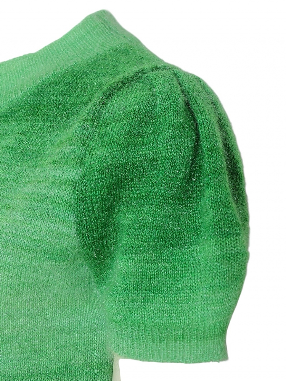 アームウォーマー付グラデニットGREEN スタイリングイメージ5