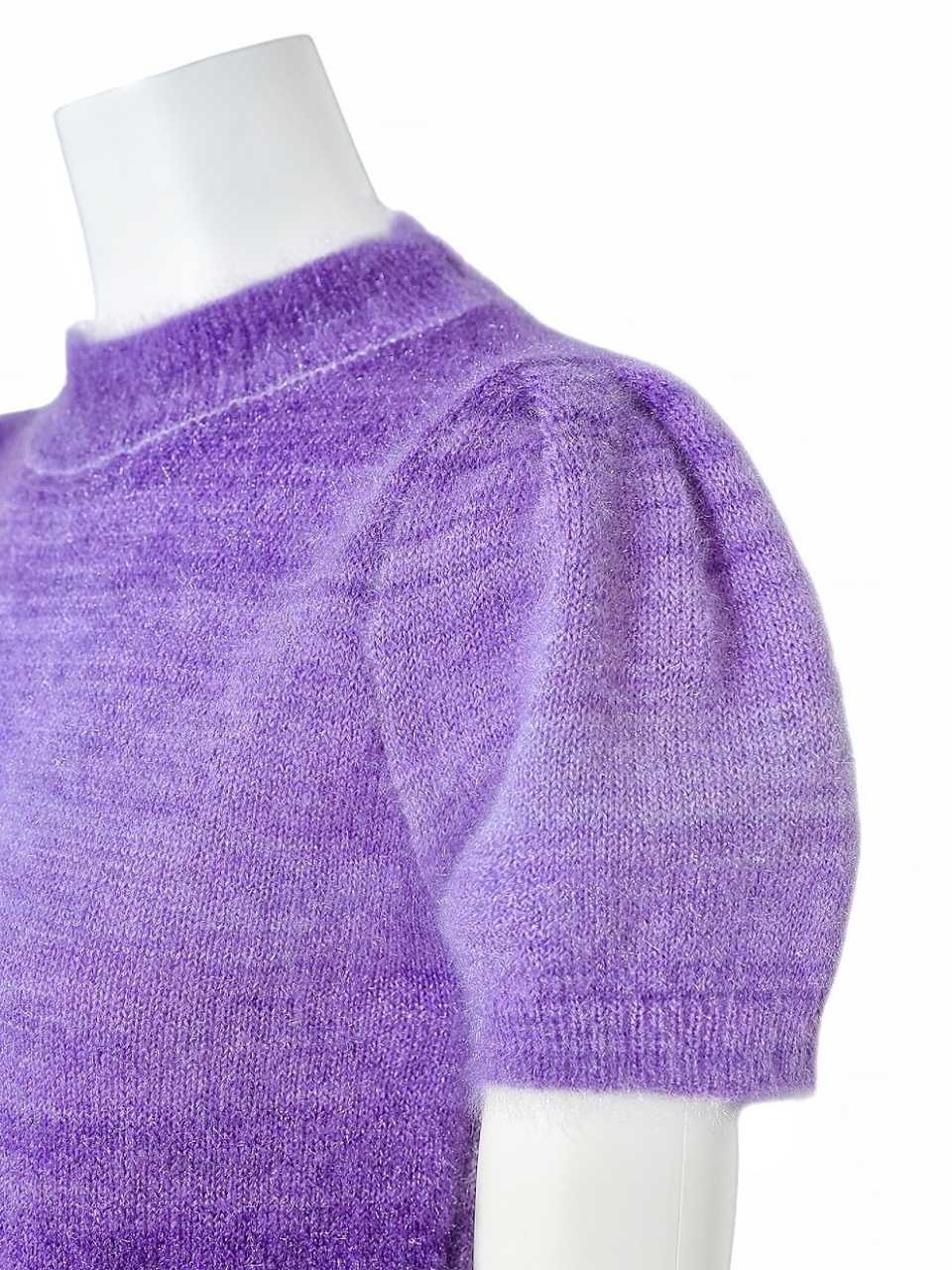 アームウォーマー付グラデニットLAVENDER スタイリングイメージ4