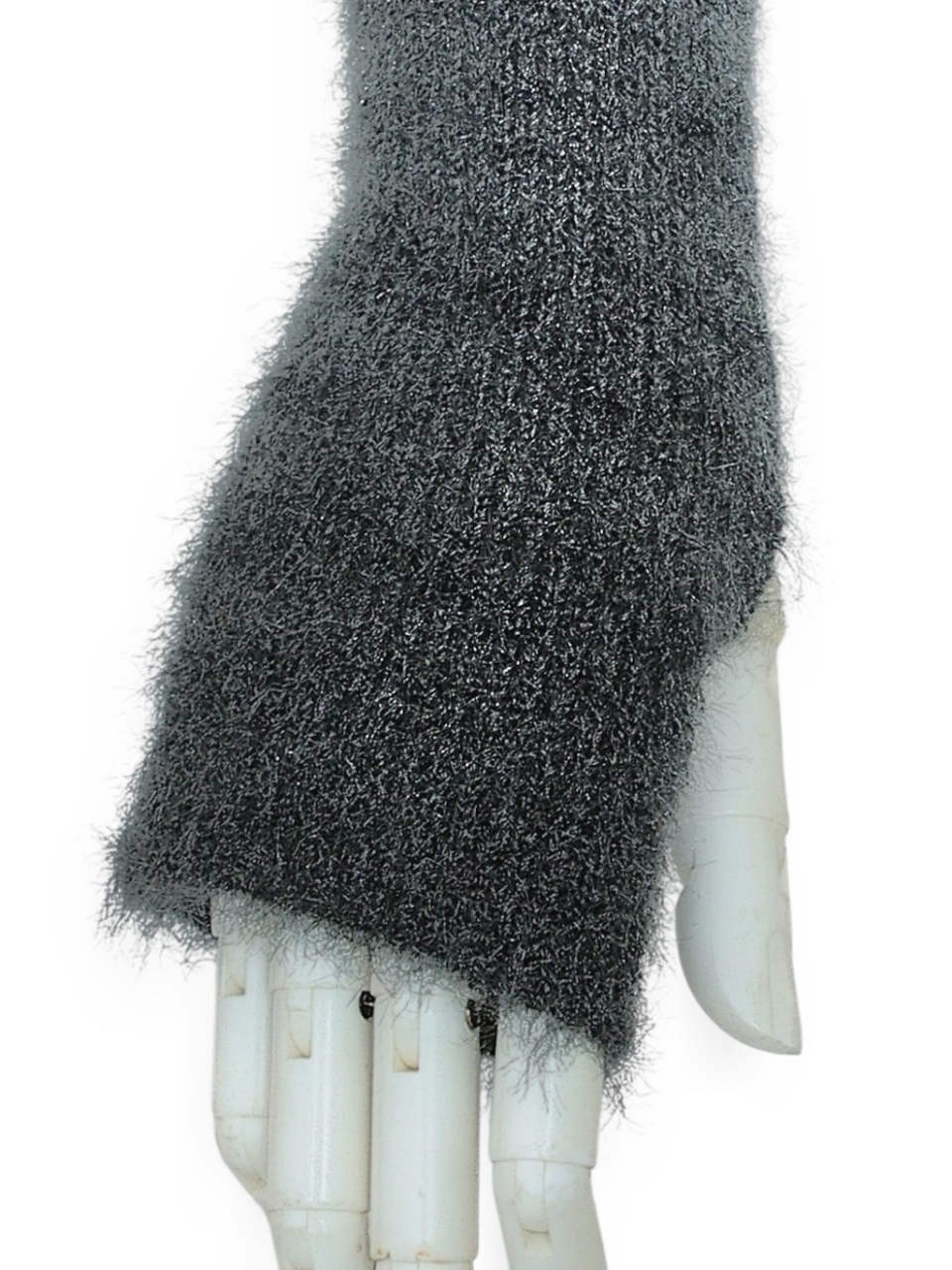 アームウォーマー付グラデニットGRAY スタイリングイメージ6