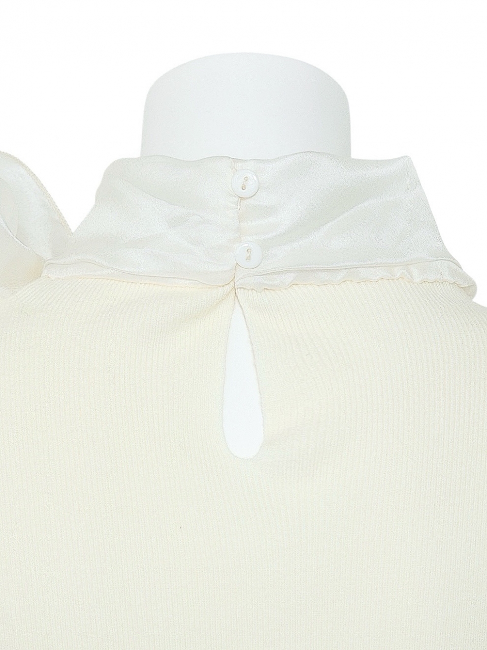 オーガンジーリボンニットIVORY スタイリングイメージ6