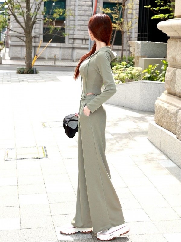セクシーカーヴィースウェットKHAKI 商品イメージ3
