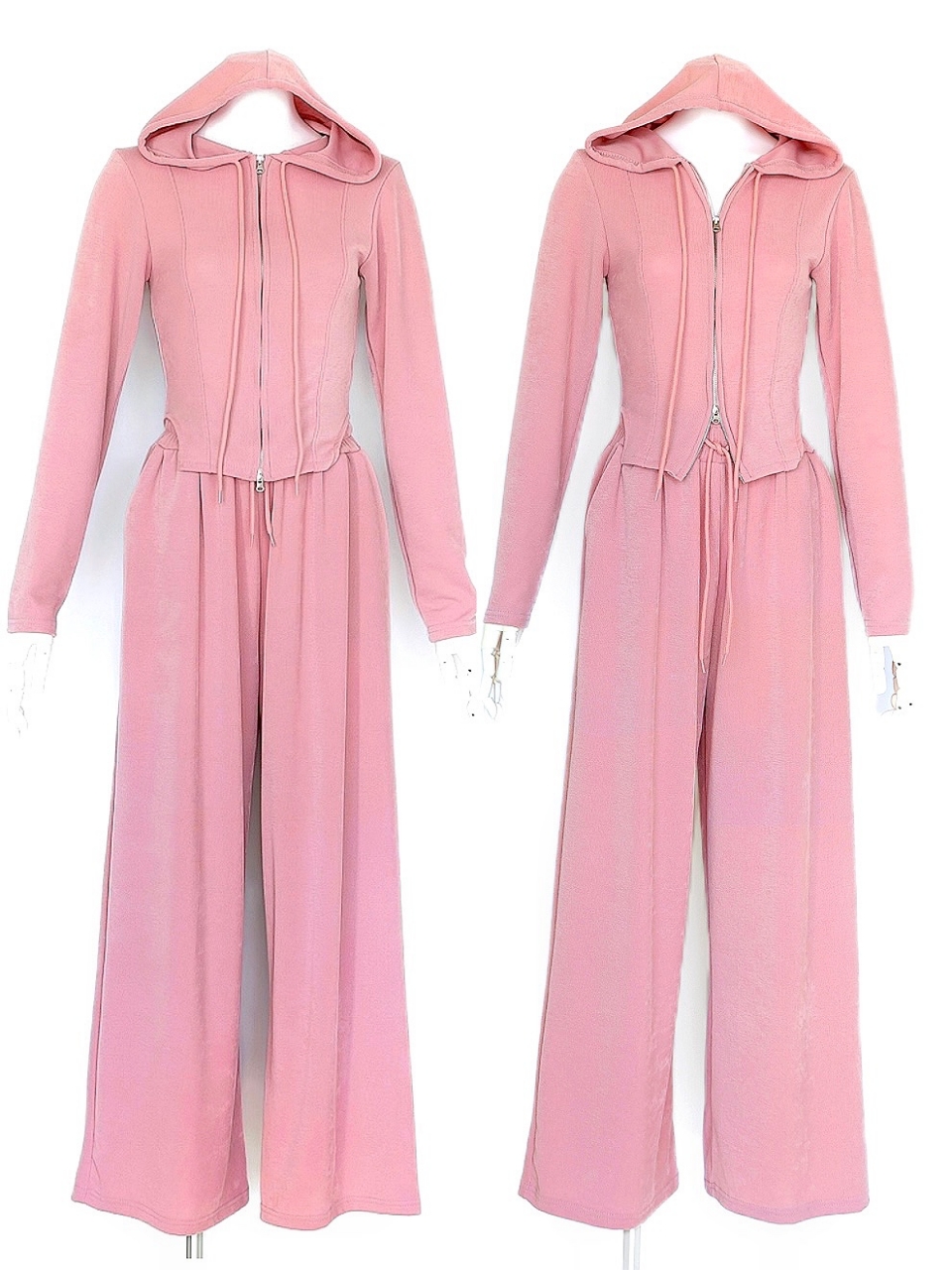セクシーカーヴィースウェットMAUVEPINK スタイリングイメージ1