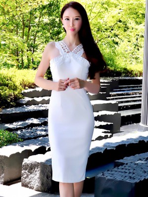クラウディアドレスWHITE