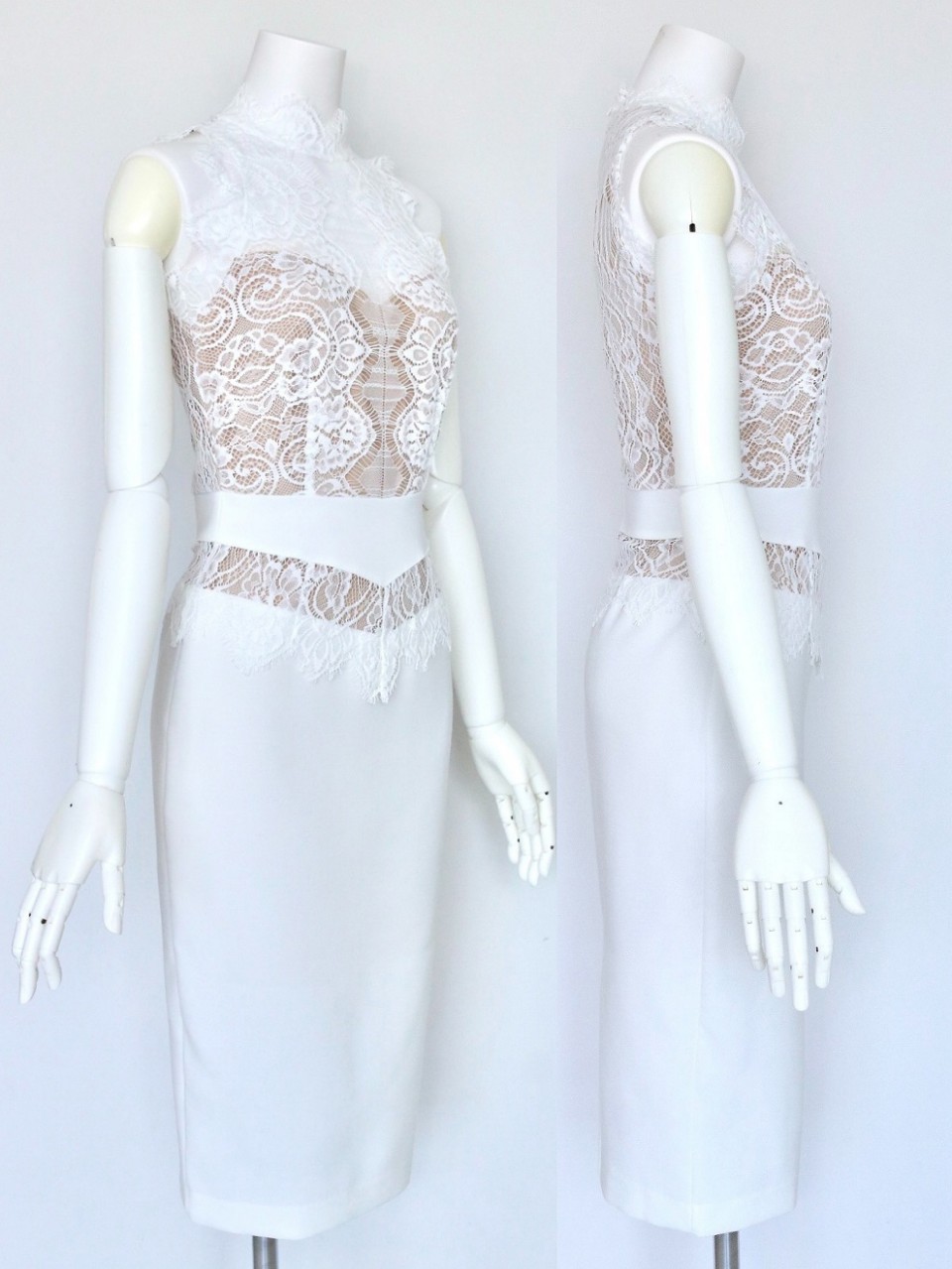 エデンレースホワイトドレス スタイリングイメージ2