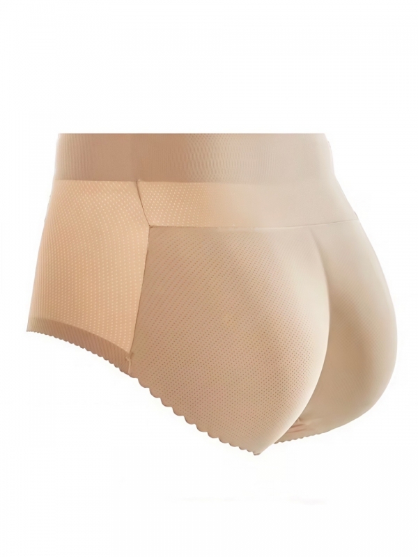 パッド入りシームレス桃尻補正ショーツBEIGE