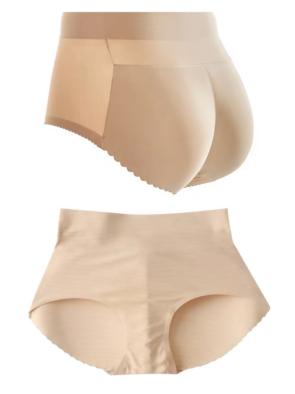 パッド入りシームレス桃尻補正ショーツBEIGE スタイリングイメージ2