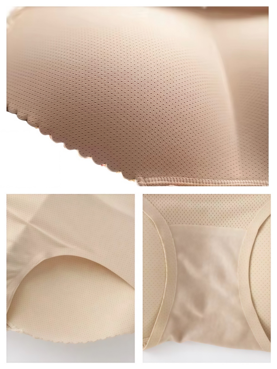 パッド入りシームレス桃尻補正ショーツBEIGE スタイリングイメージ4