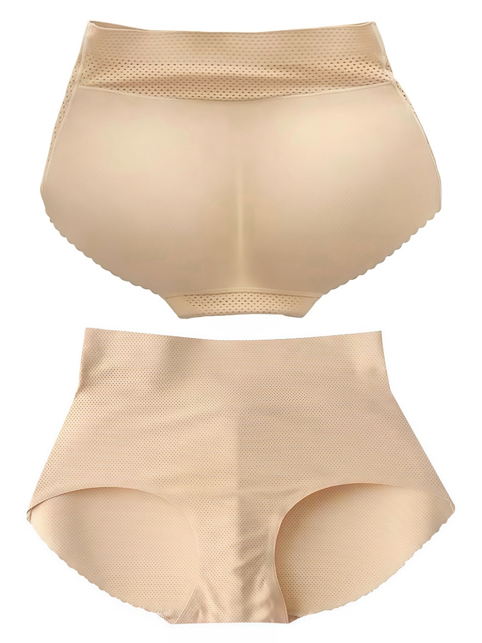 パッド入りシームレス桃尻補正ショーツBEIGE スタイリングイメージ5
