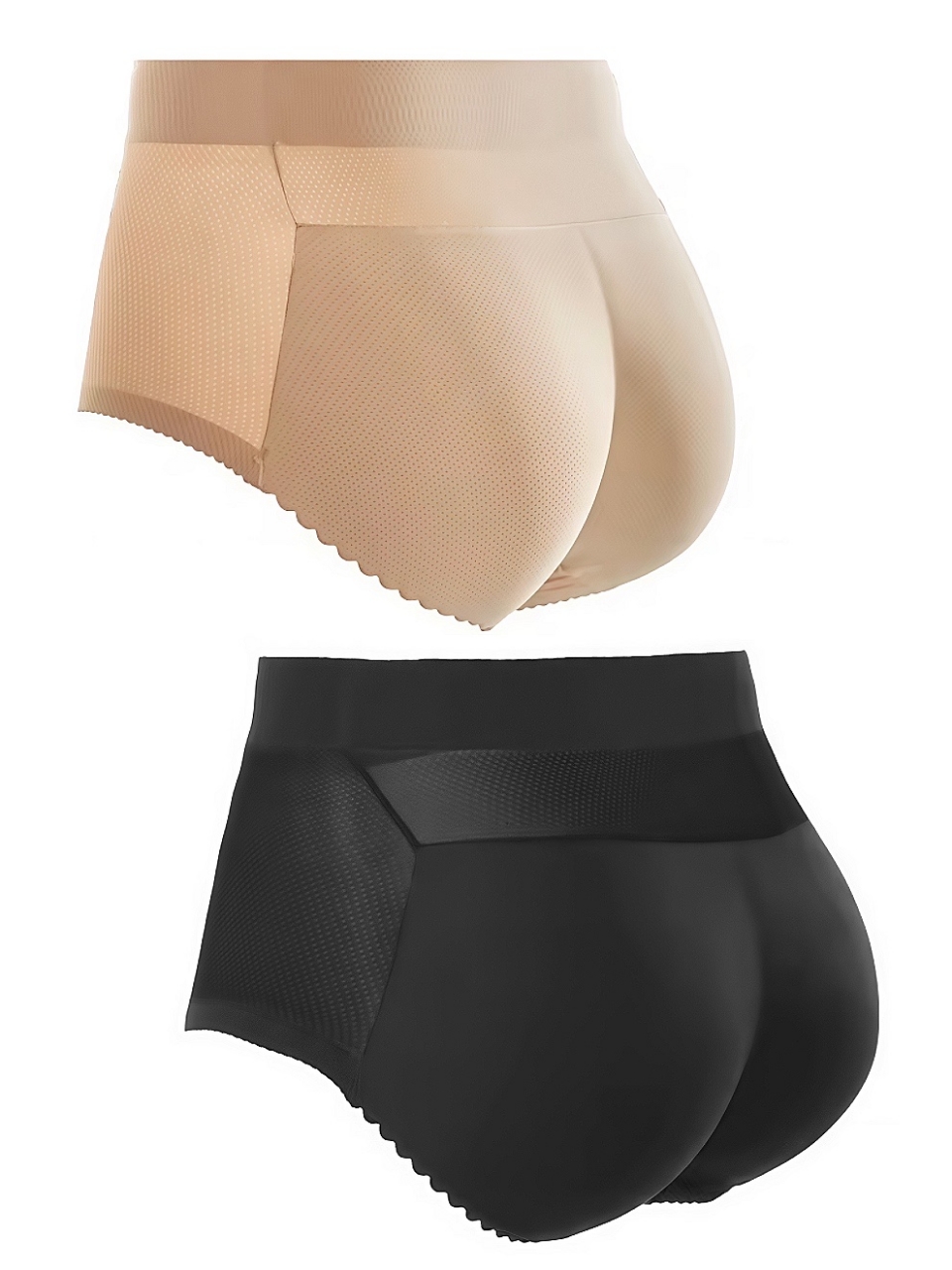パッド入りシームレス桃尻補正ショーツBEIGE スタイリングイメージ8