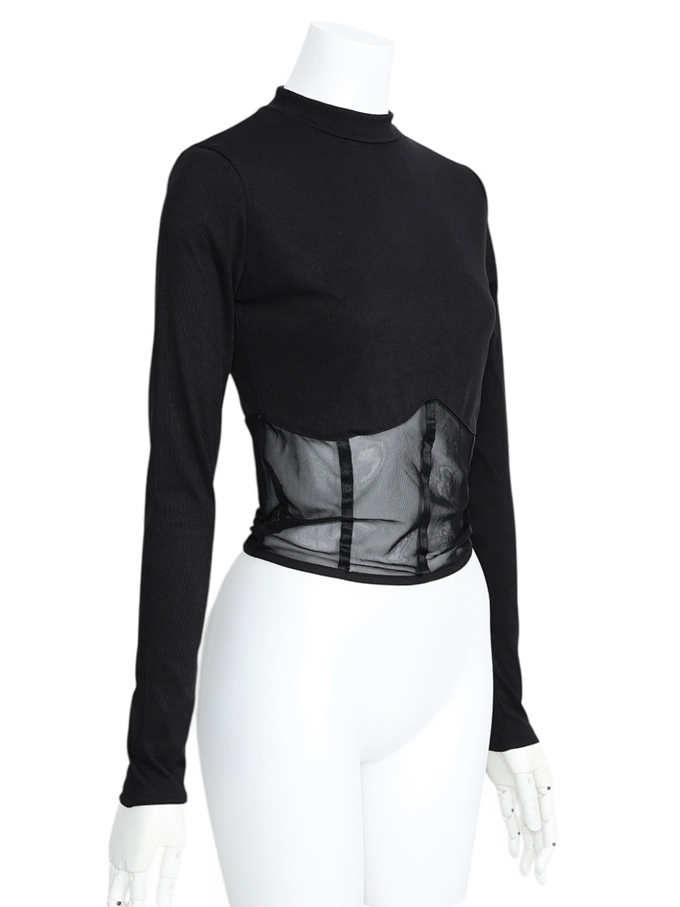 シアーコルセットトップス スタイリングイメージ2