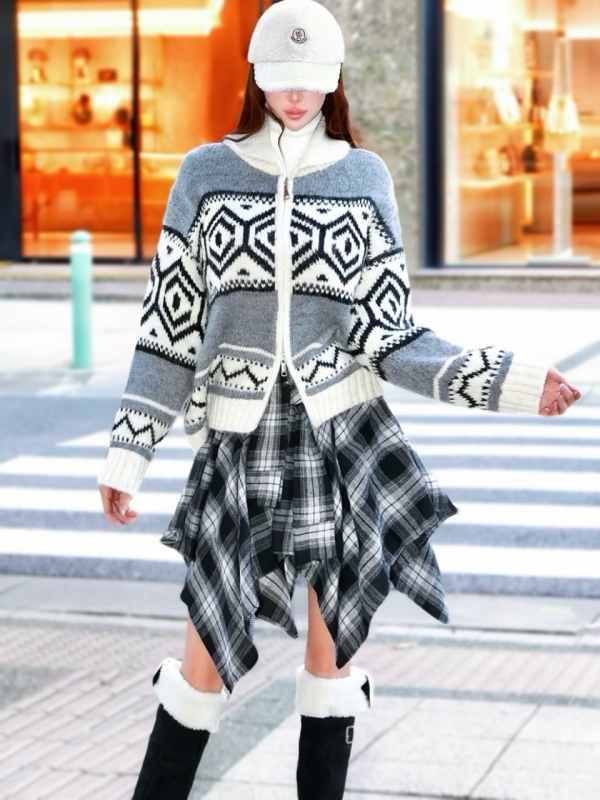 ノルディックリュクスWOOLブルゾンGRAY 商品イメージ3